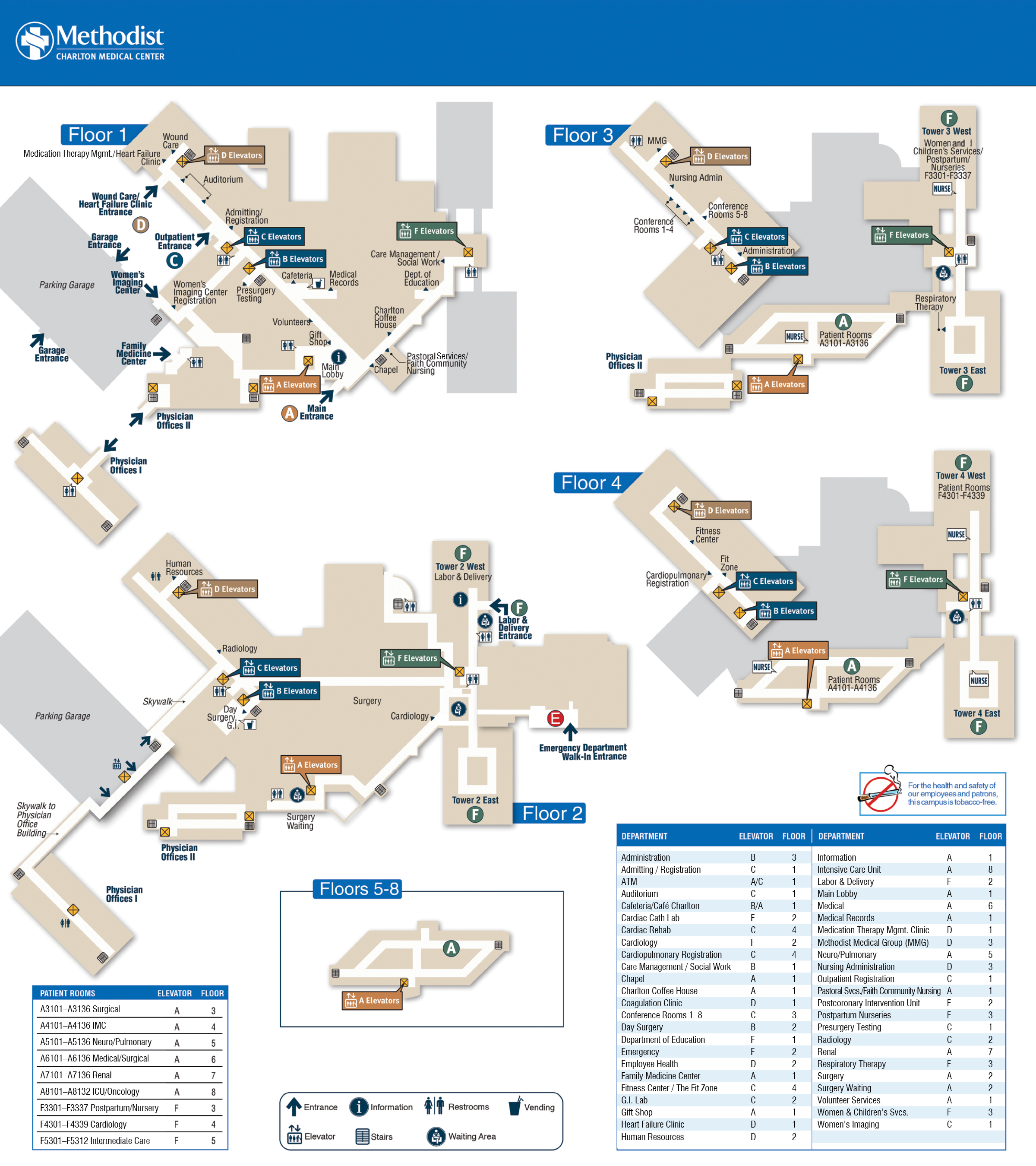 Charlton Campus Map450