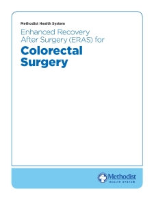 Enhanced Recovery After Surgery for Colorectal Surgery