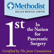 Methodist 1st award for Pancreatic Surgery