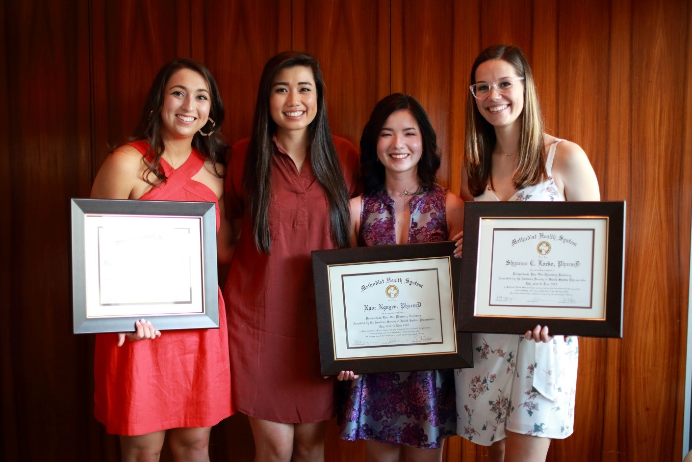 2019 PGY1 and PGY2 Residency group at graduation