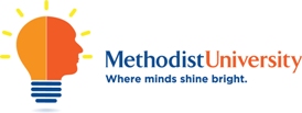 Methodist University logo Methodist University logo