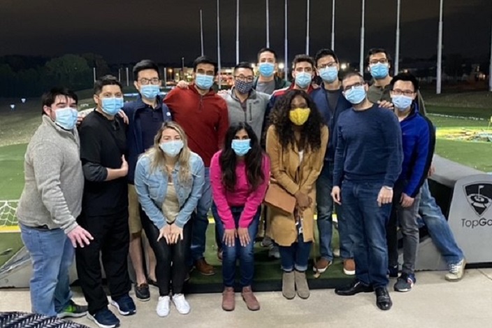 Internal Medicine Resident Program Residents at Top Golf