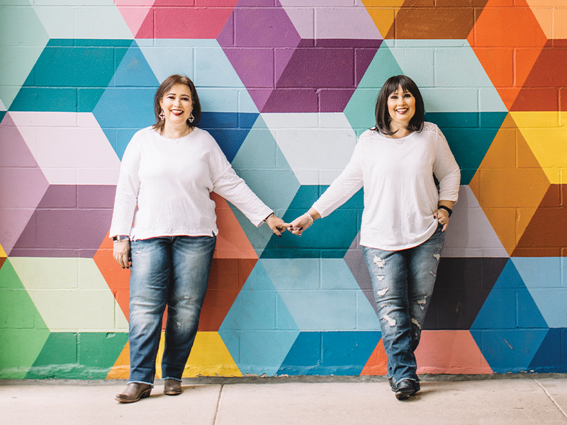 Sisters beat breast cancer together