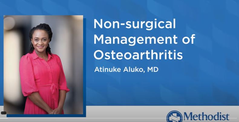 Non-surgical Management of Osteoarthritis Video