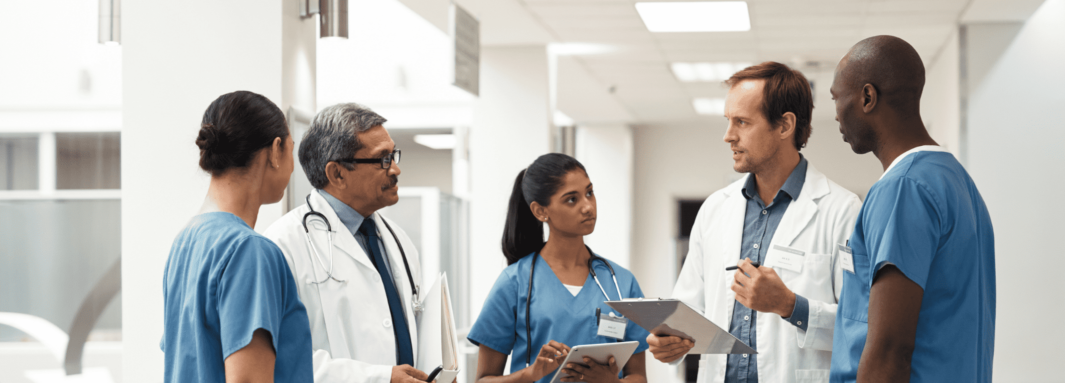 Doctors and Nurses talking