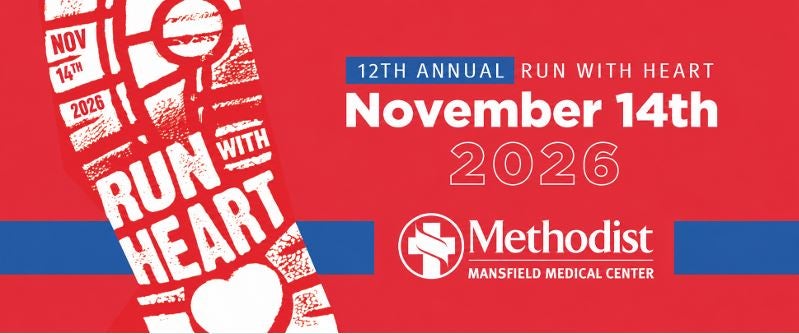 Methodist Mansfield Run with Heart 