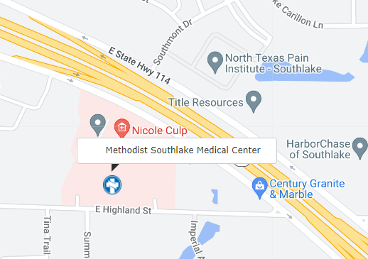 Methodist Southlake Medical Center Map Location